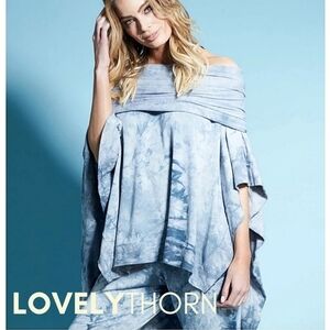 GYPSY 05 // ltd ed super soft off the shoulder pull on poncho style top